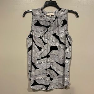 Loft sleeveless blouse
